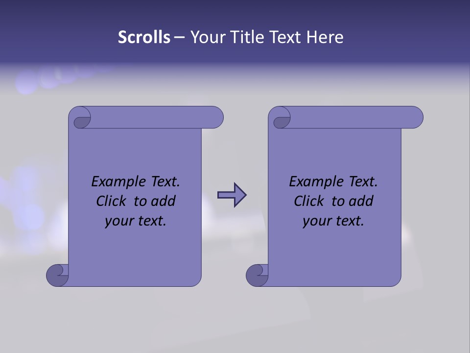 Shoulder Young Focus PowerPoint Template