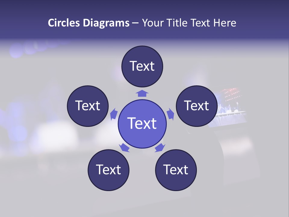 Shoulder Young Focus PowerPoint Template