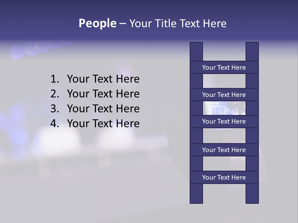 Shoulder Young Focus PowerPoint Template