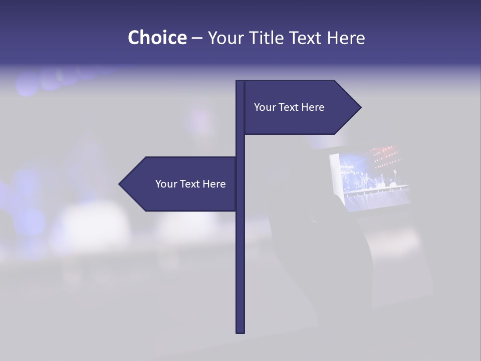 Shoulder Young Focus PowerPoint Template