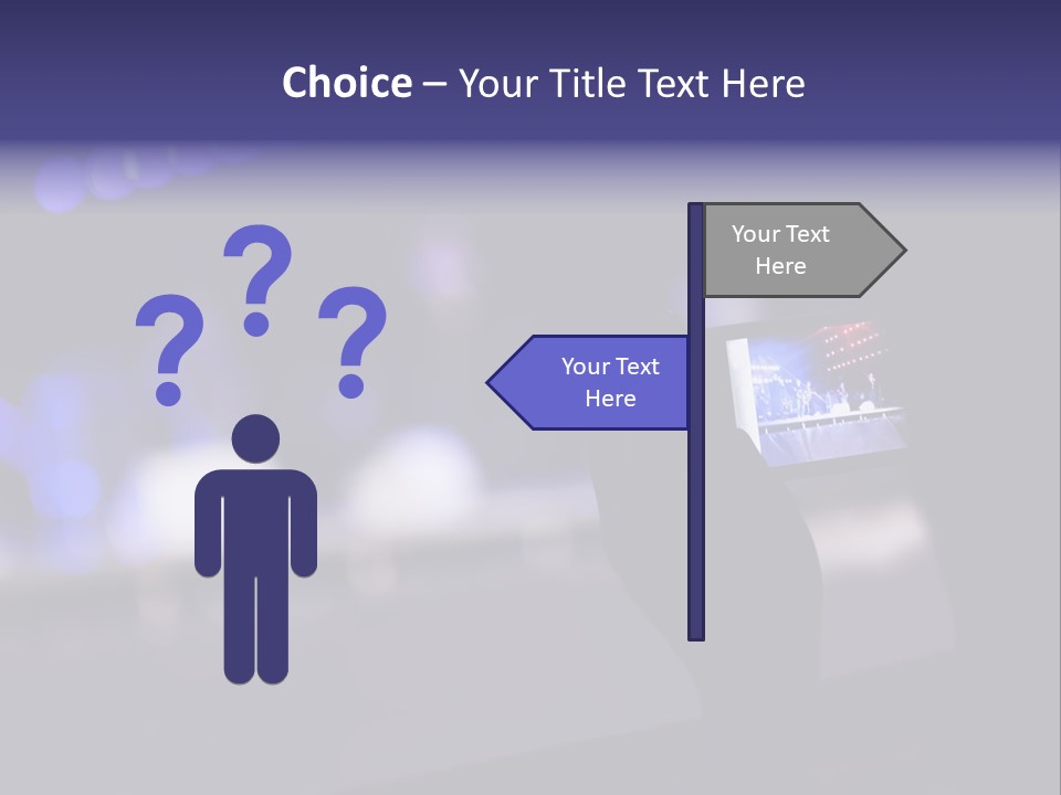 Shoulder Young Focus PowerPoint Template