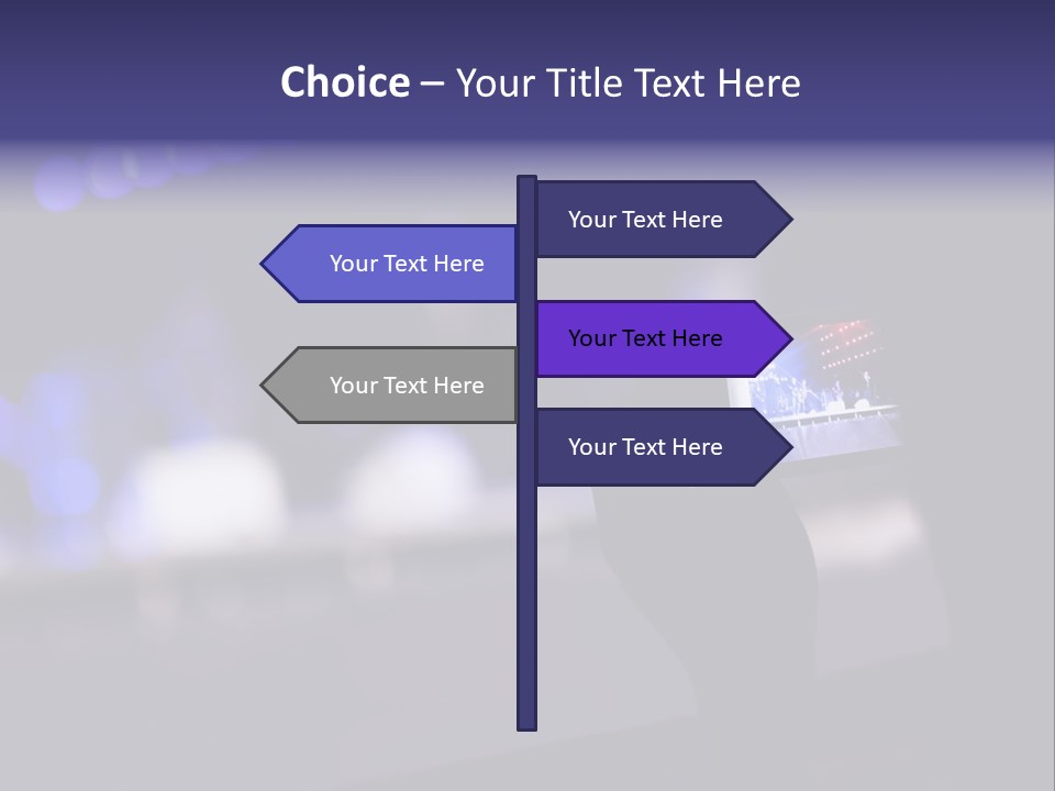 Shoulder Young Focus PowerPoint Template