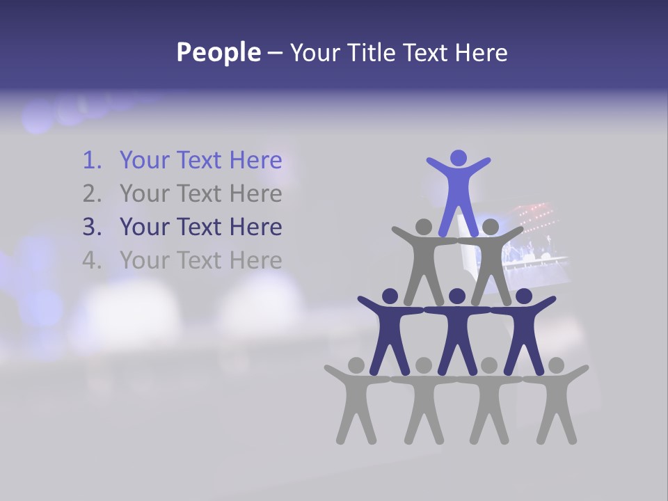 Shoulder Young Focus PowerPoint Template