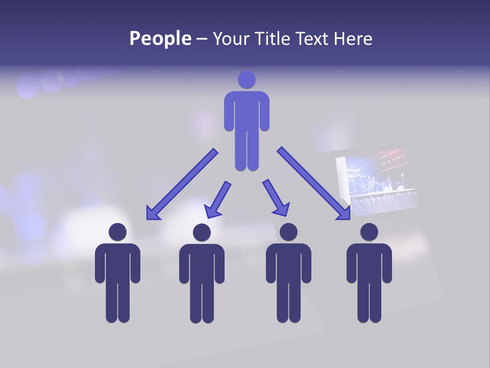 Shoulder Young Focus PowerPoint Template