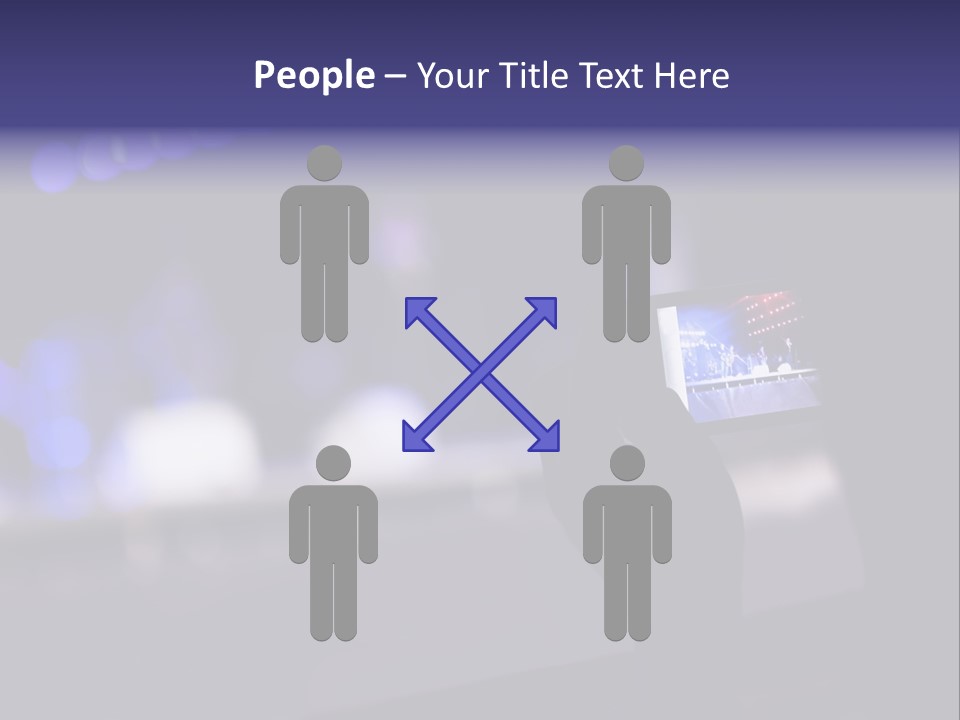 Shoulder Young Focus PowerPoint Template