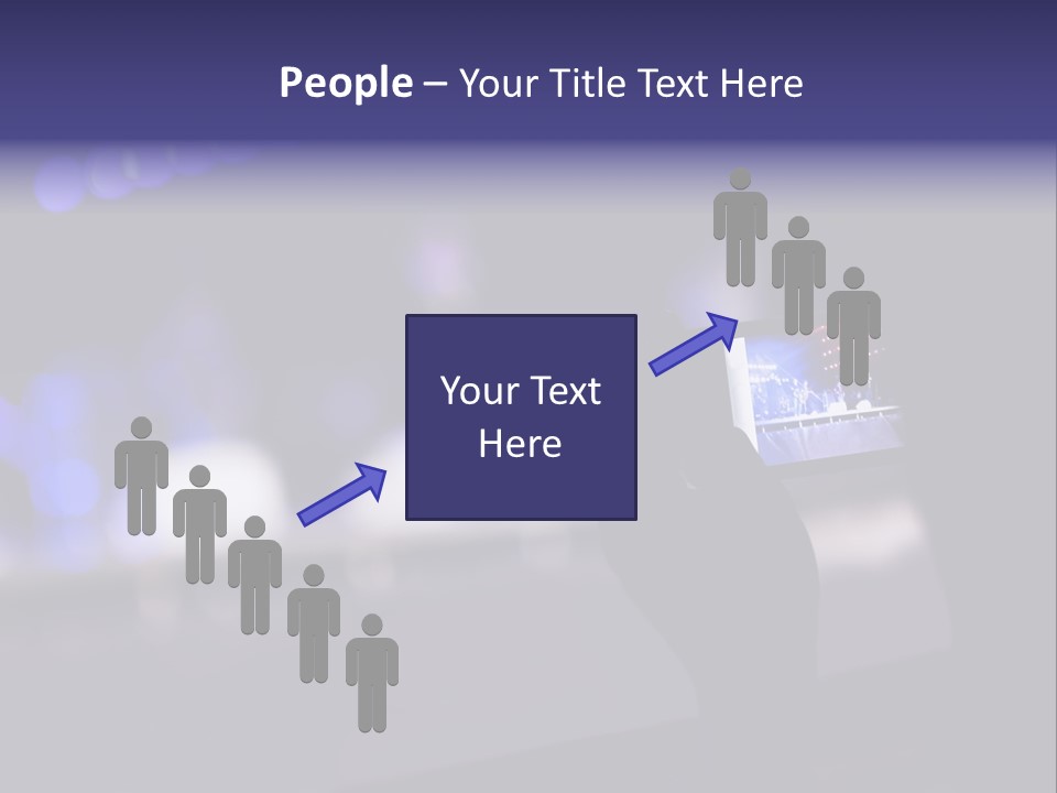 Shoulder Young Focus PowerPoint Template