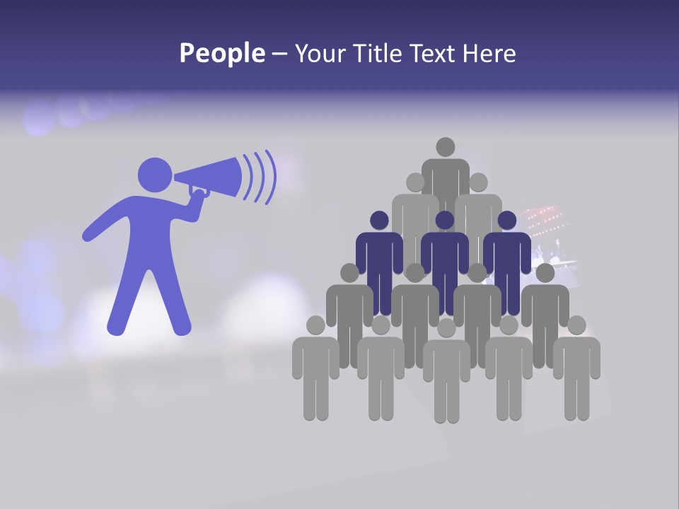 Shoulder Young Focus PowerPoint Template