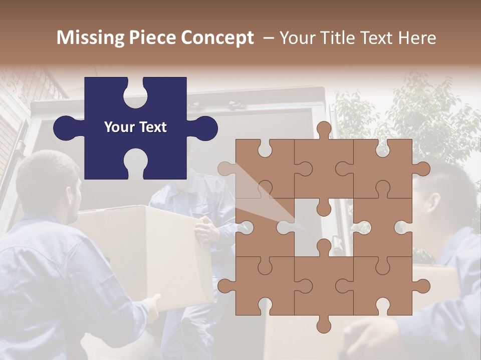 Giving Teamwork Young Men PowerPoint Template