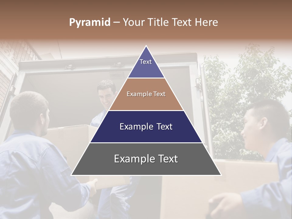 Giving Teamwork Young Men PowerPoint Template