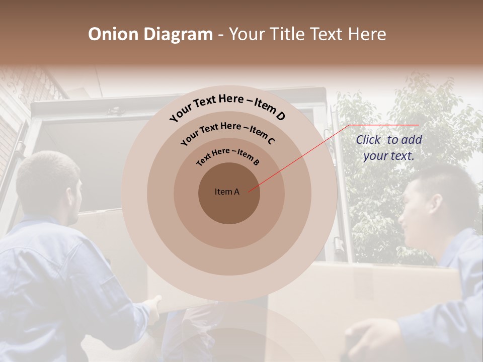 Giving Teamwork Young Men PowerPoint Template