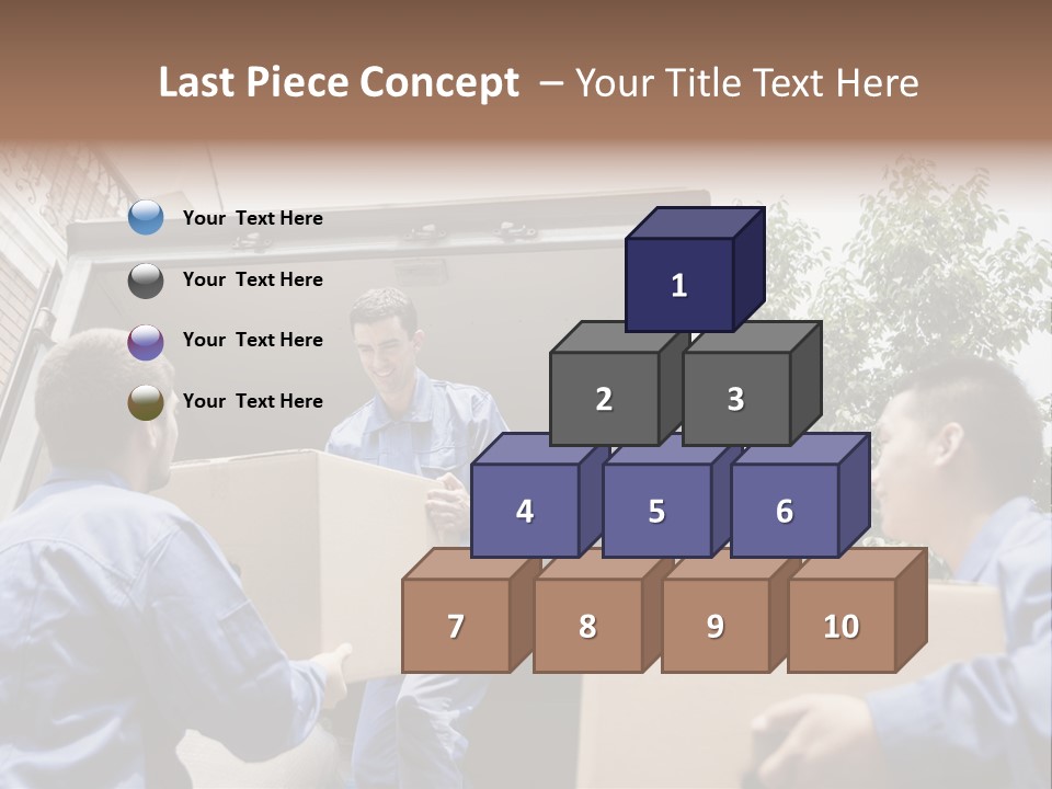 Giving Teamwork Young Men PowerPoint Template