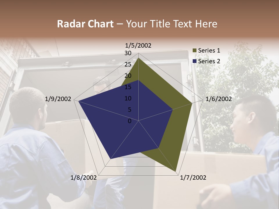 Giving Teamwork Young Men PowerPoint Template