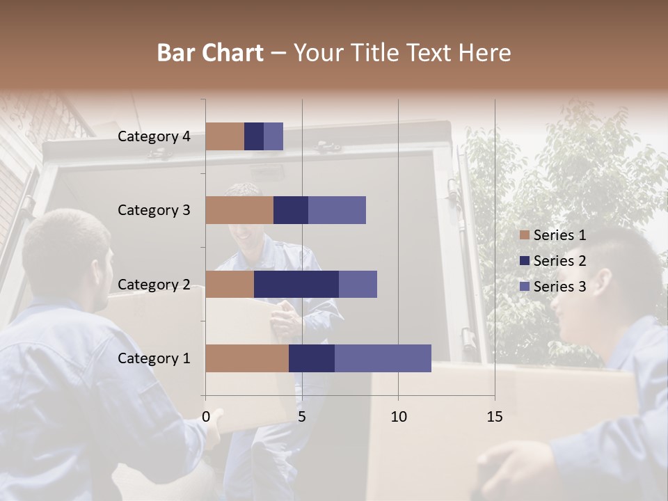 Giving Teamwork Young Men PowerPoint Template