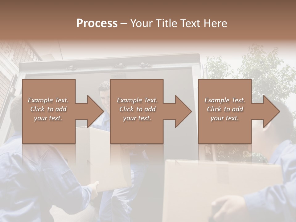 Giving Teamwork Young Men PowerPoint Template