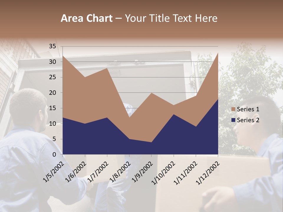 Giving Teamwork Young Men PowerPoint Template
