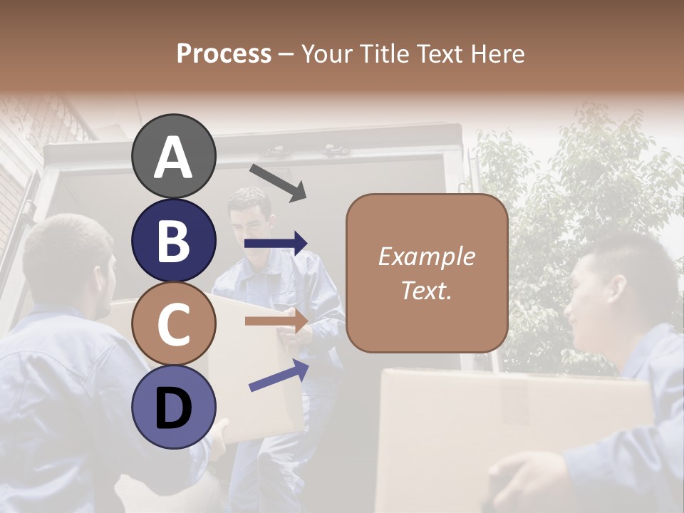Giving Teamwork Young Men PowerPoint Template