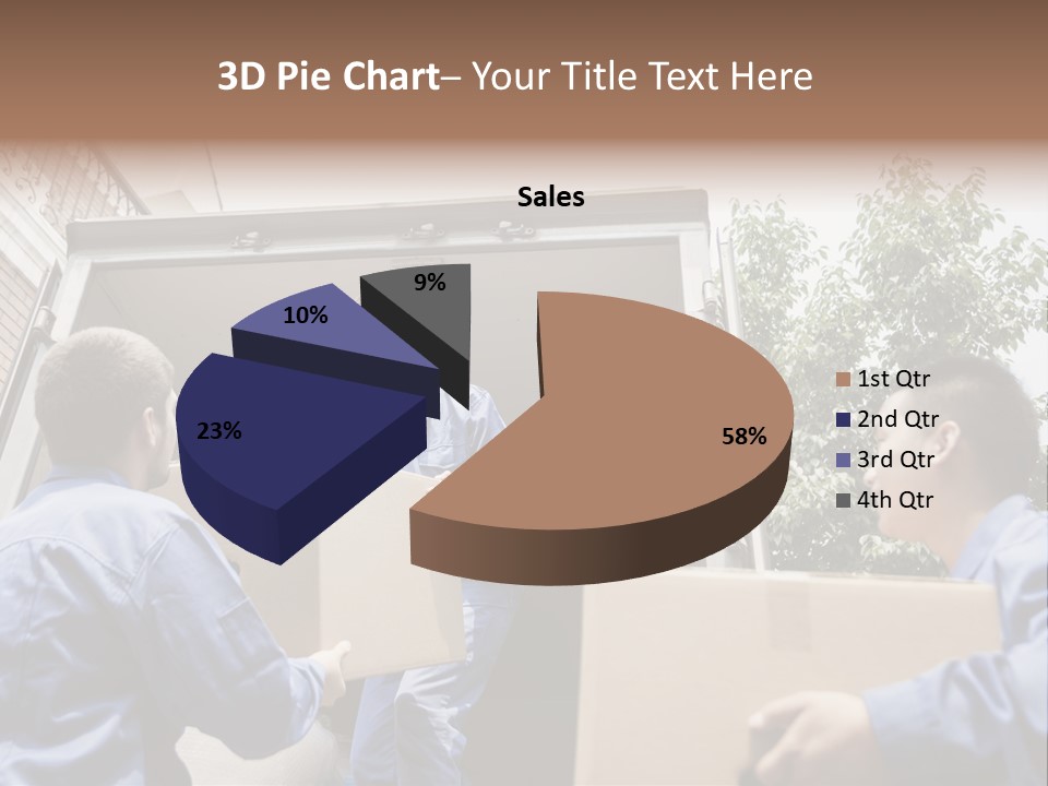Giving Teamwork Young Men PowerPoint Template