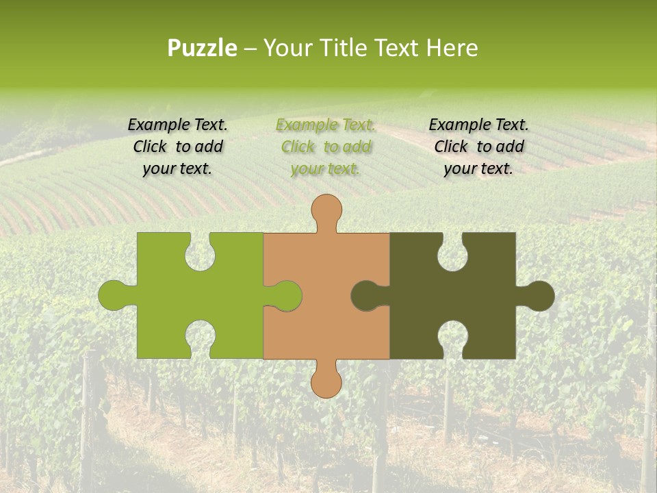 Bronze Metallic Card PowerPoint Template