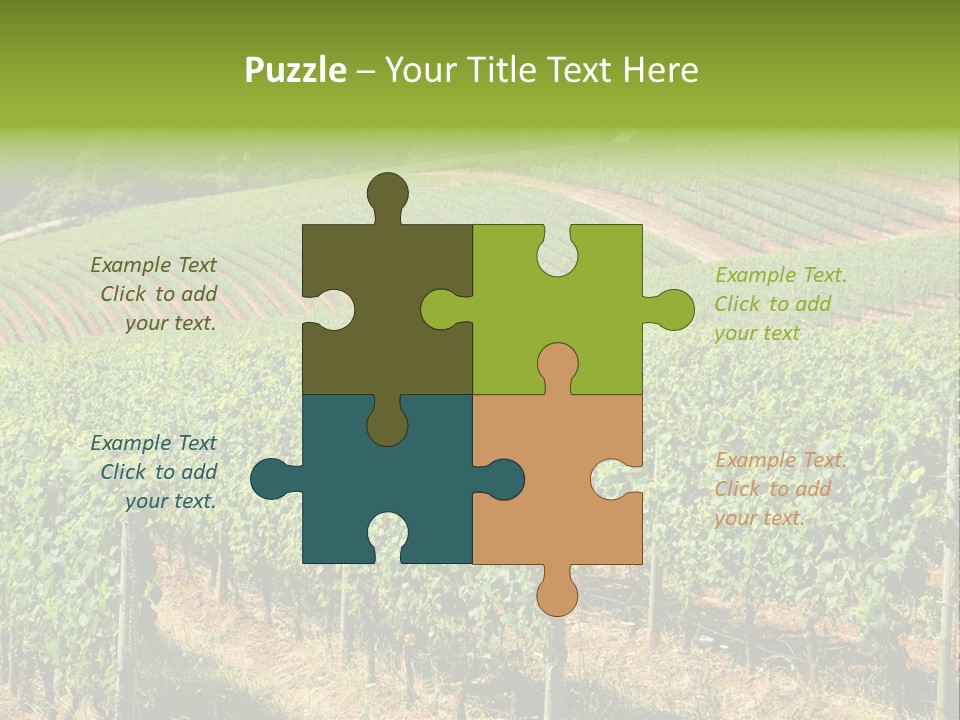 Bronze Metallic Card PowerPoint Template