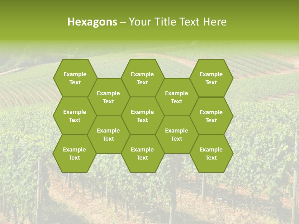 Bronze Metallic Card PowerPoint Template