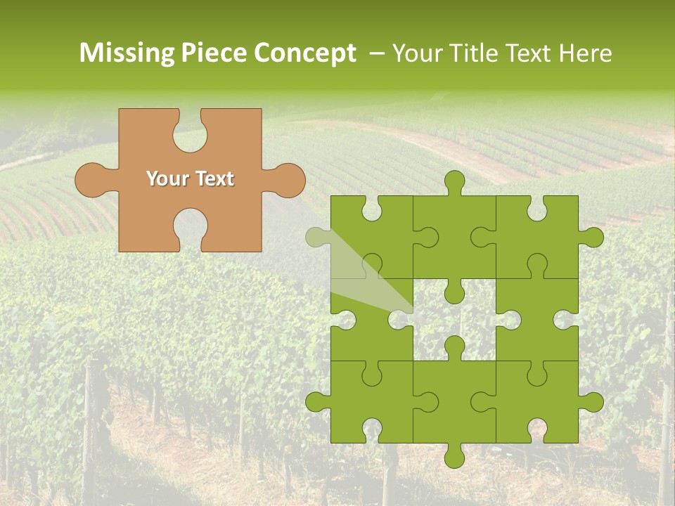 Bronze Metallic Card PowerPoint Template