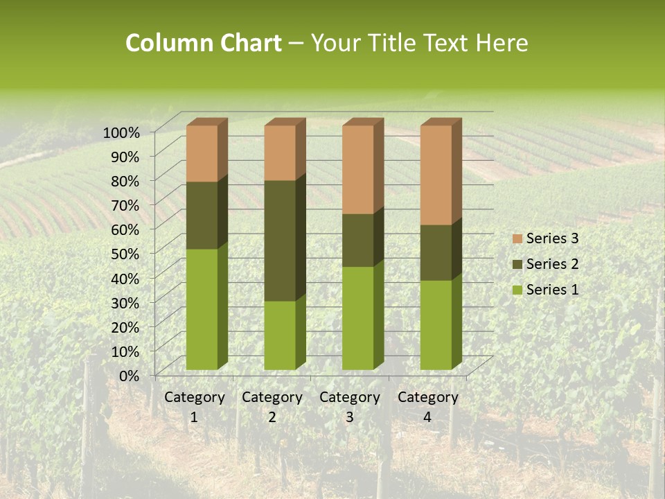 Bronze Metallic Card PowerPoint Template