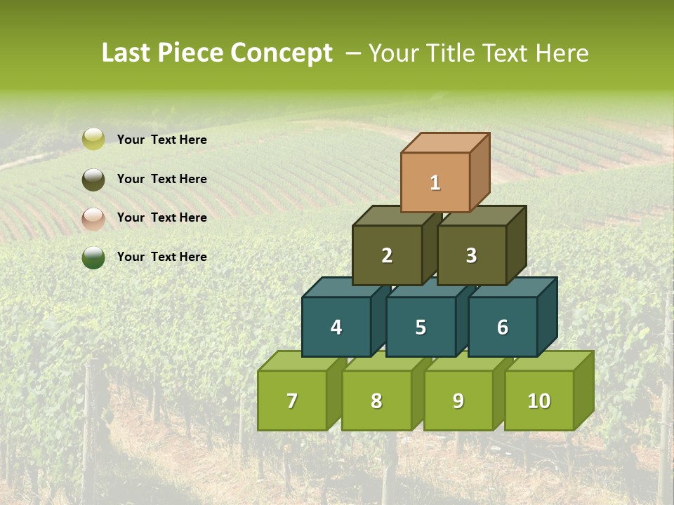 Bronze Metallic Card PowerPoint Template