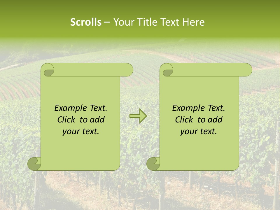 Bronze Metallic Card PowerPoint Template