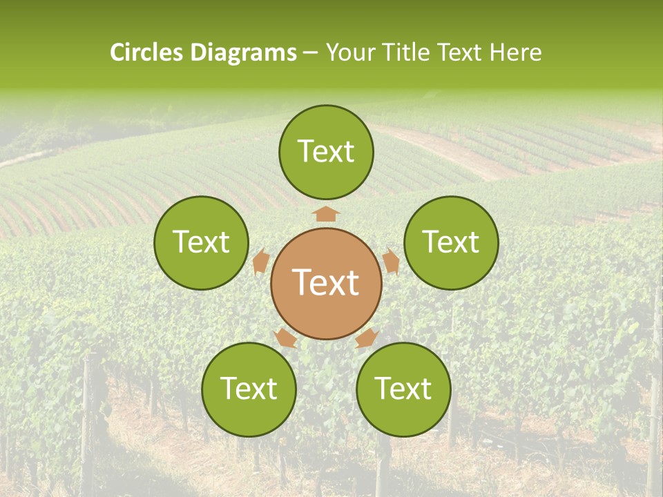 Bronze Metallic Card PowerPoint Template