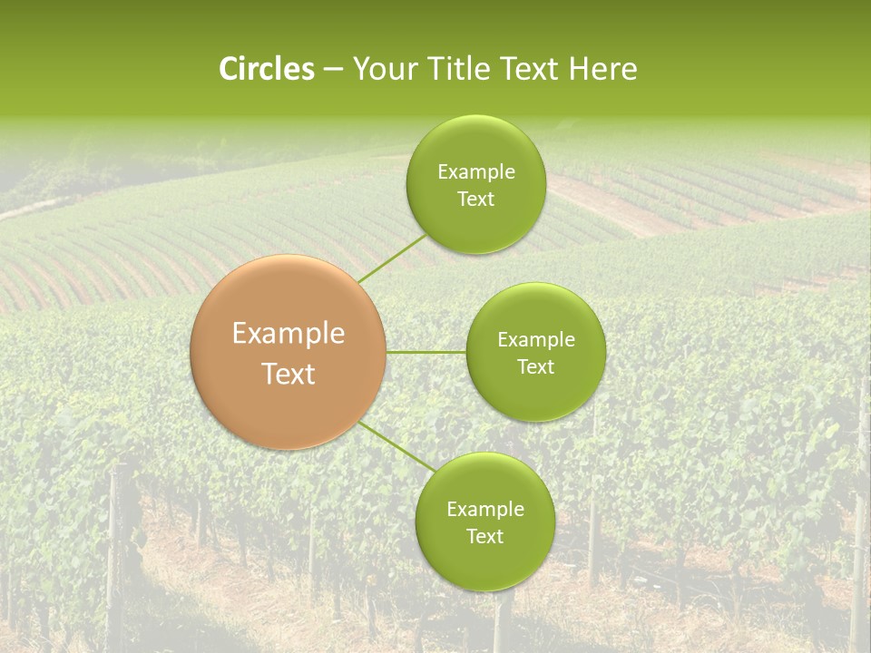 Bronze Metallic Card PowerPoint Template