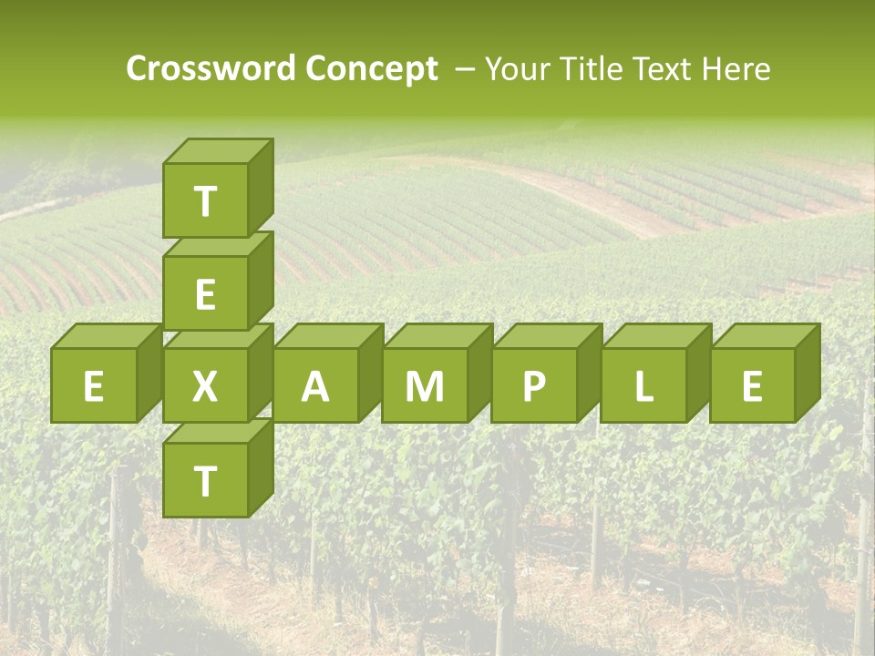 Bronze Metallic Card PowerPoint Template