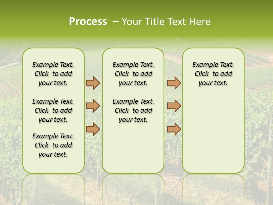 Bronze Metallic Card PowerPoint Template