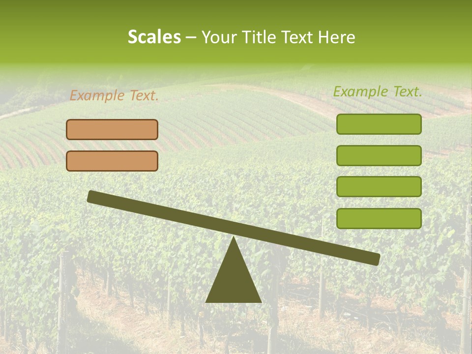 Bronze Metallic Card PowerPoint Template