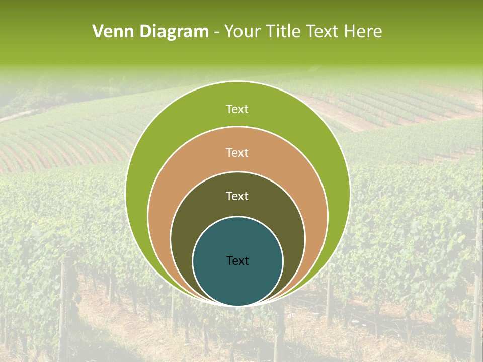 Bronze Metallic Card PowerPoint Template