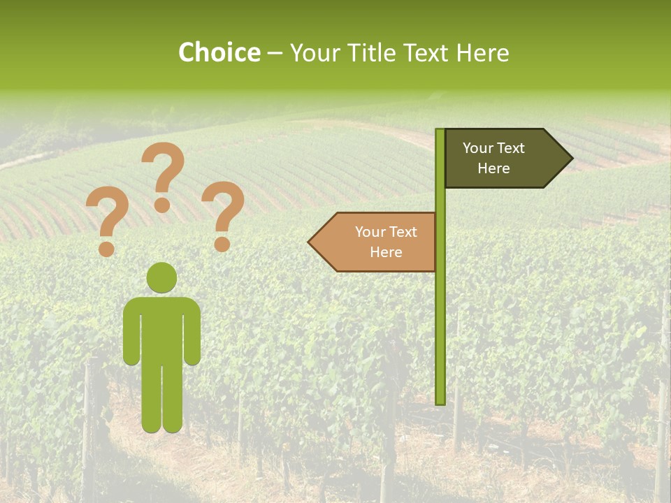 Bronze Metallic Card PowerPoint Template