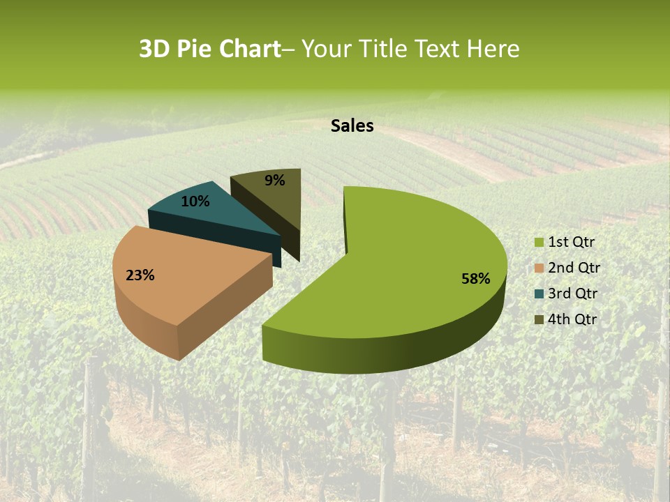 Bronze Metallic Card PowerPoint Template