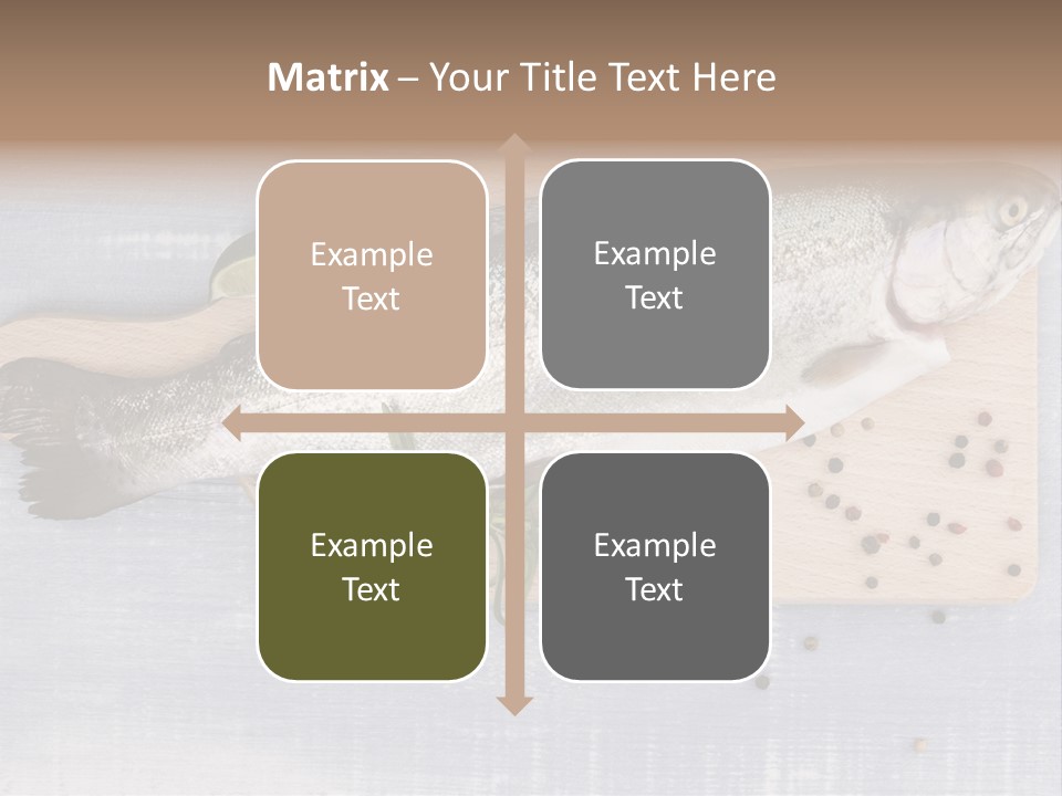 Rosemary Kitchen Board Gourmet PowerPoint Template