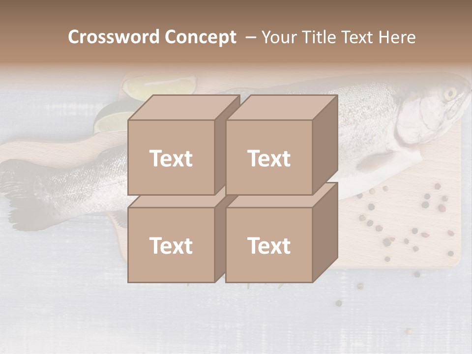 Rosemary Kitchen Board Gourmet PowerPoint Template