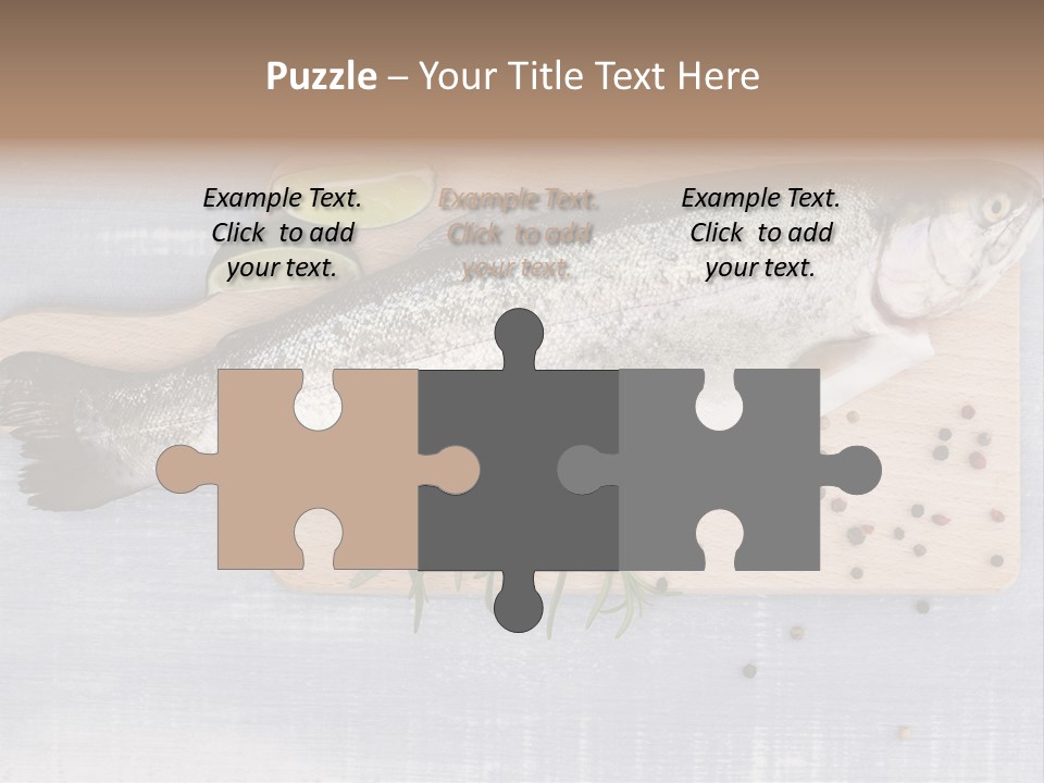 Rosemary Kitchen Board Gourmet PowerPoint Template