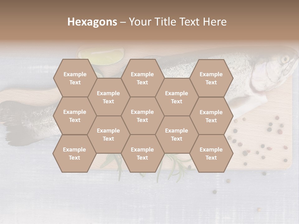 Rosemary Kitchen Board Gourmet PowerPoint Template