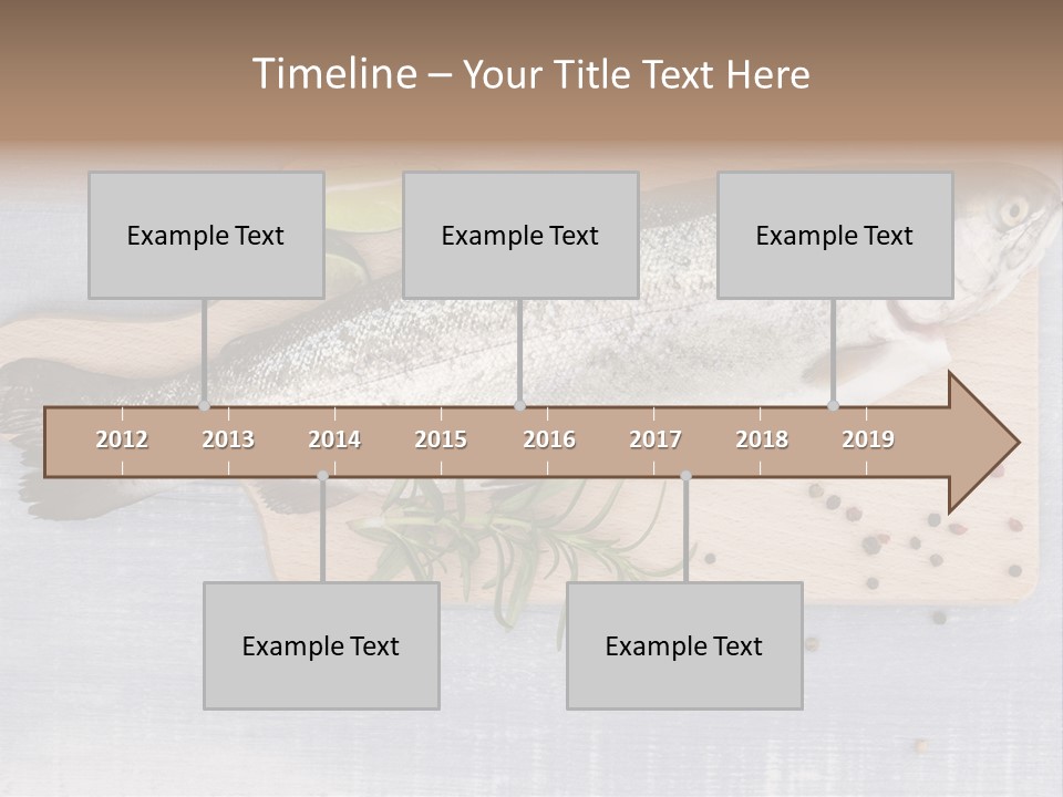 Rosemary Kitchen Board Gourmet PowerPoint Template