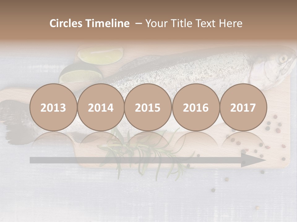 Rosemary Kitchen Board Gourmet PowerPoint Template