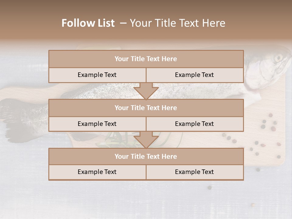 Rosemary Kitchen Board Gourmet PowerPoint Template