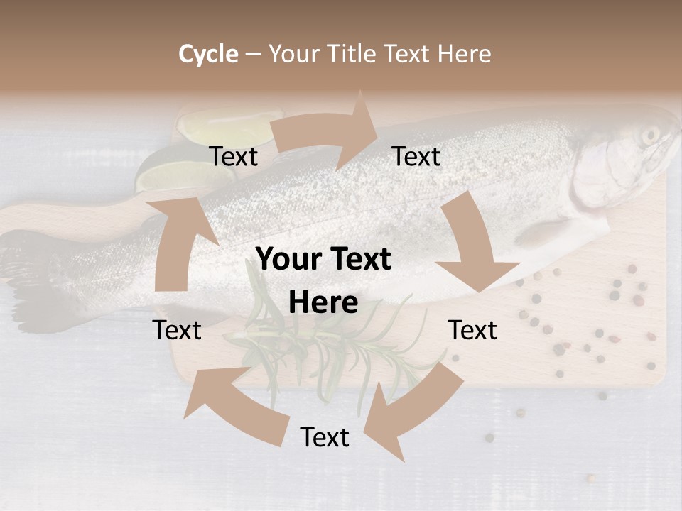 Rosemary Kitchen Board Gourmet PowerPoint Template
