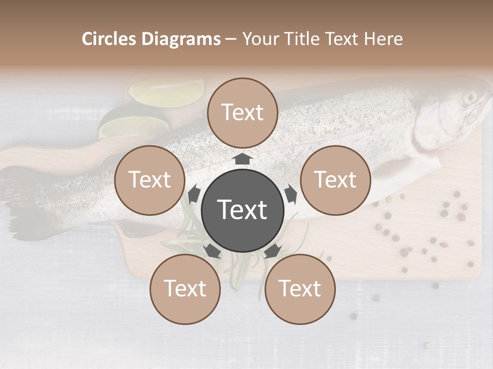 Rosemary Kitchen Board Gourmet PowerPoint Template