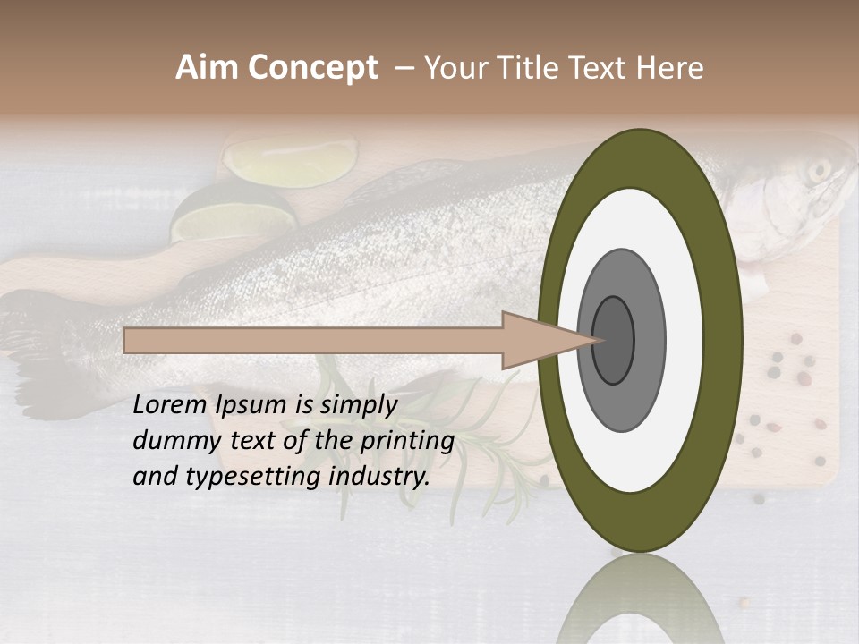 Rosemary Kitchen Board Gourmet PowerPoint Template