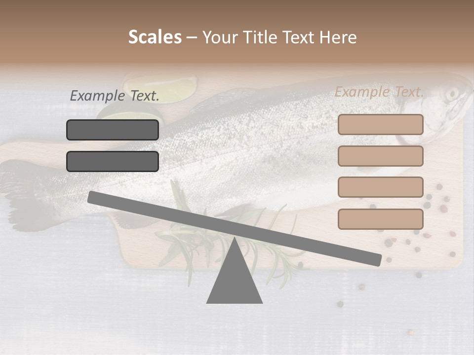 Rosemary Kitchen Board Gourmet PowerPoint Template