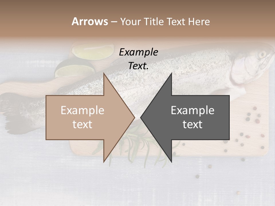 Rosemary Kitchen Board Gourmet PowerPoint Template