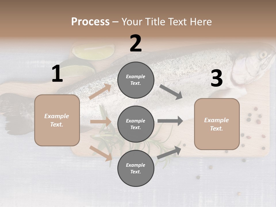 Rosemary Kitchen Board Gourmet PowerPoint Template