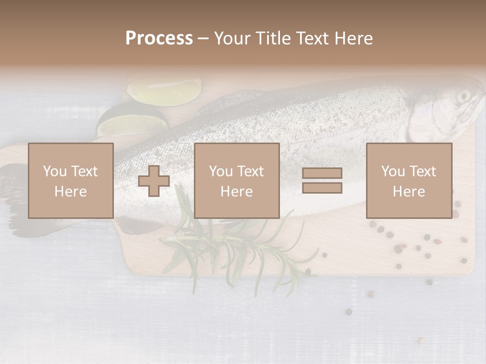 Rosemary Kitchen Board Gourmet PowerPoint Template